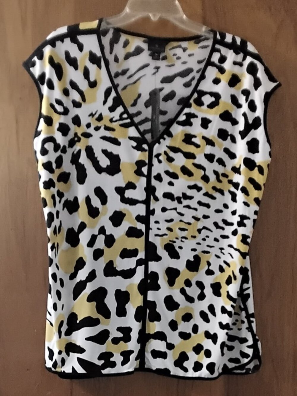 Animal-print Blouse